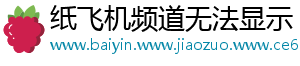 纸飞机频道无法显示
